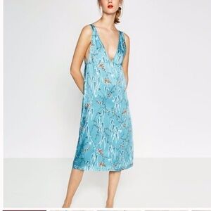 zara knit dress with pearl fringe FRINGED KNIT DRESS - Ecru